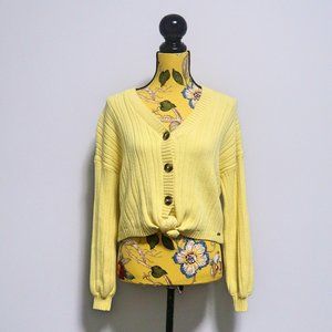 NWT Hollister Tie-Front Crop Cardigan Medium